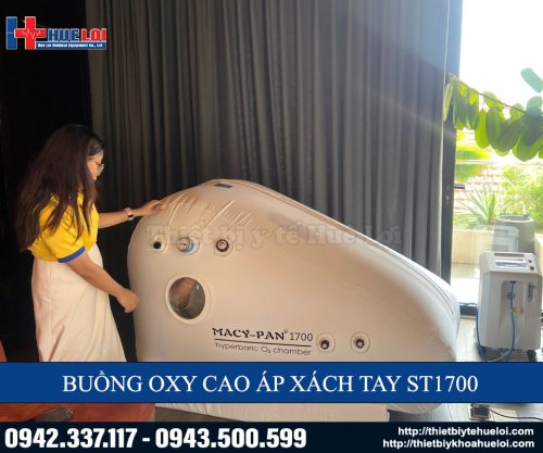 Buồng oxy cao áp mini di động