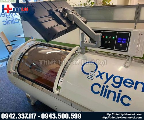 Cận cảnh cửa ra vào buồng oxy cao áp HP1501
