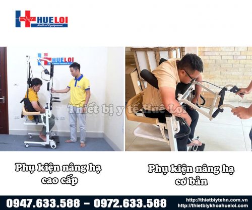 Phụ kiện nâng hạ bệnh nhân