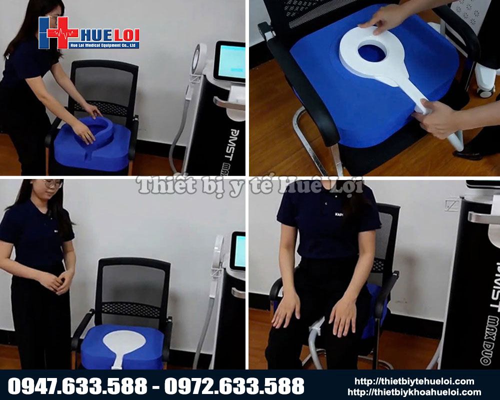 tấm đệm ngồi hỗ trợ phục hồi chức năng cơ sàn chậu