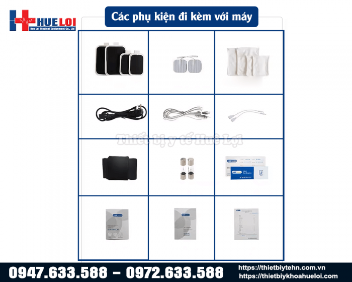 phụ kiện máy điện xung zp-100 dia