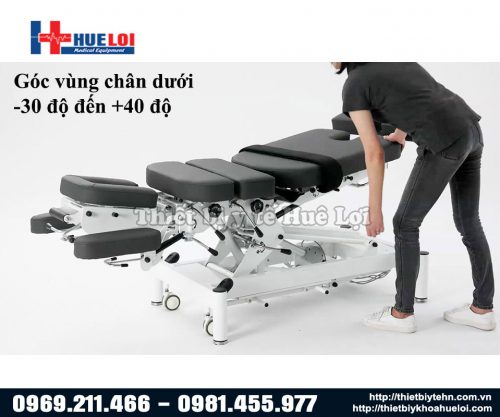 Điều chỉnh góc vùng chân dưới giường nắn chỉnh EL07