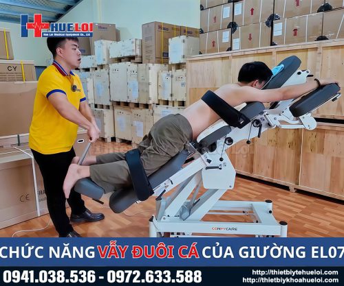 Bàn Chiropractic cơ chế bẻ xoắn chân