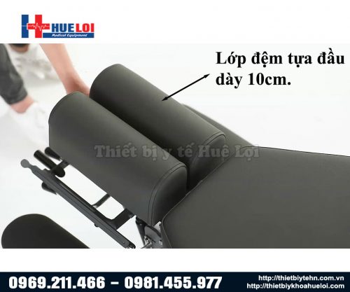 Lớp đệm tựa đầu dày 10cm của giường tác động cột sống toàn thân EL08B