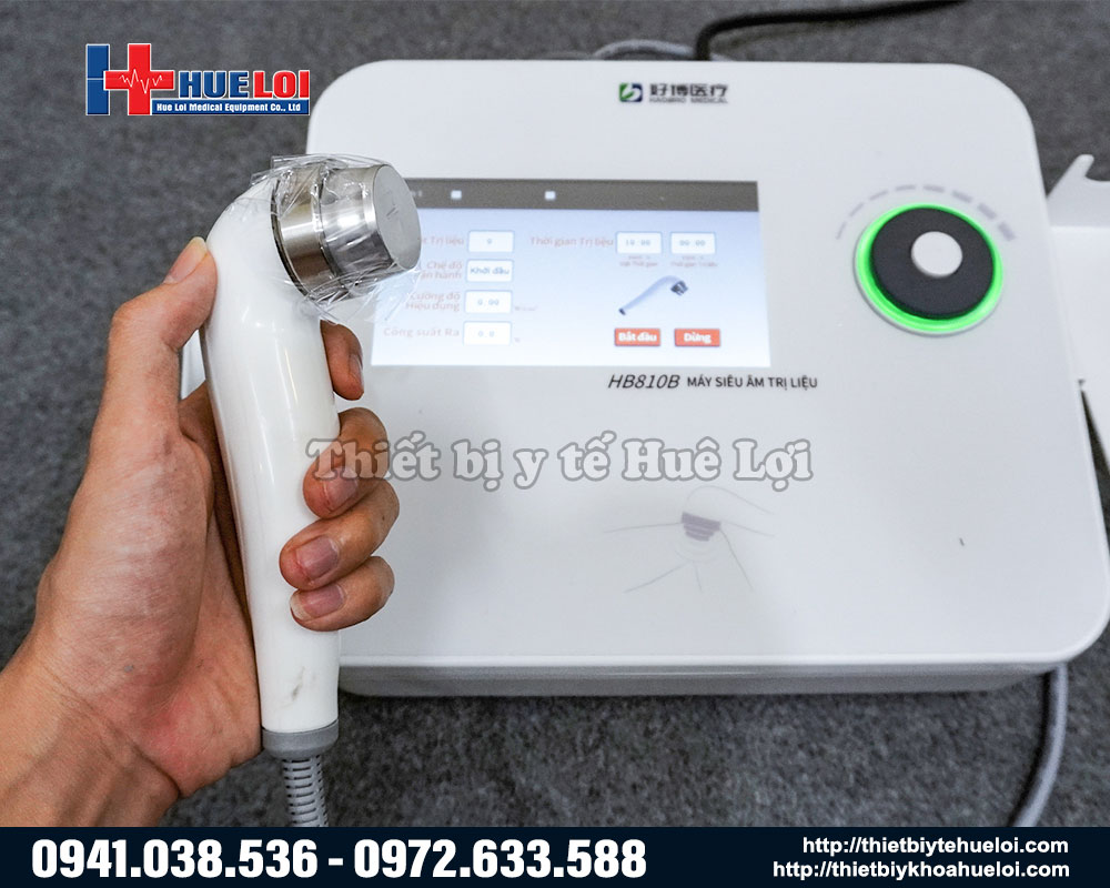 đàu dò máy siêu âm trị liệu 2 tần số