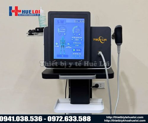 máy xung kích trị liệu có cường độ bắn 12 bar