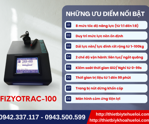 thiết bị tích hợp hỗ trợ kéo giãn cột sống